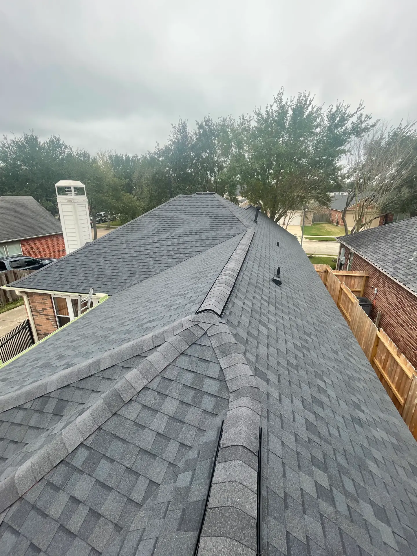 RTR roofing job photo